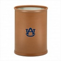 Collegiate Logo Basketball Texture Oval Wastebasket - Auburn